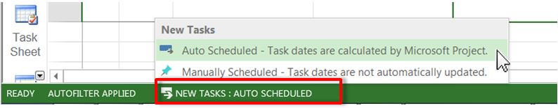 AUTO SCHEDULED