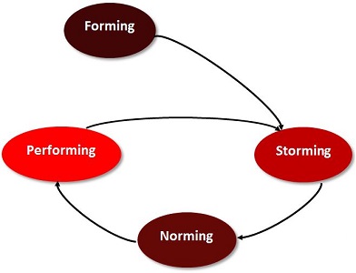 Tuckman Bruce Model small group development