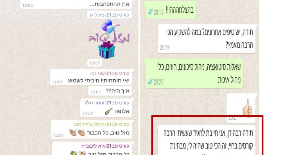 ××™×¨×” ×“×•×¨ ×©××©× PMP